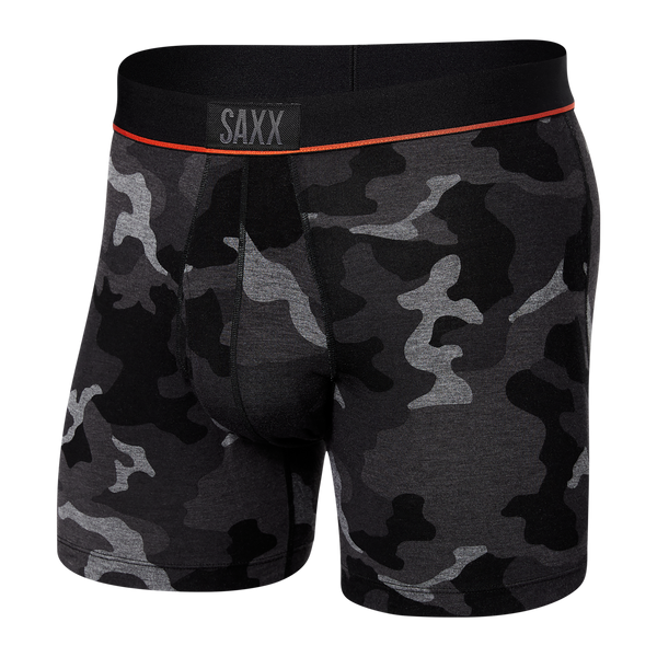 Saxx Ultra Super Soft Boxer Brief 3-Pack | Burnt Plum/Turbulence/Black