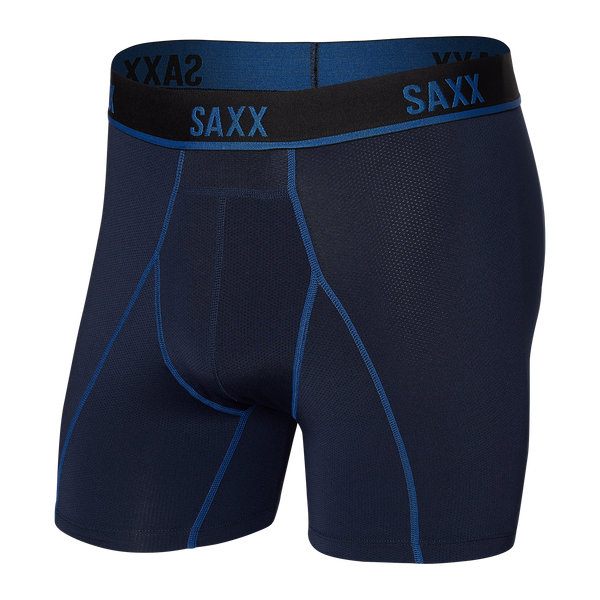 SAXX Kinetic HD Boxer Brief - Black / Vermillion – Stif Mountain Bikes