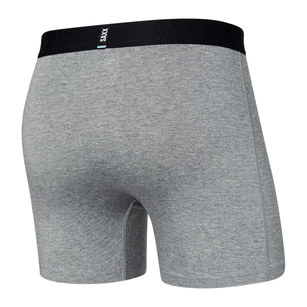 Men's cooling / sport boxer briefs with a fly SAXX DROPTEMP COOL Boxer Brief  Fly - navy blue. Grey, BRANDS \ SAXX \ SPORTS BOXER SHORTS