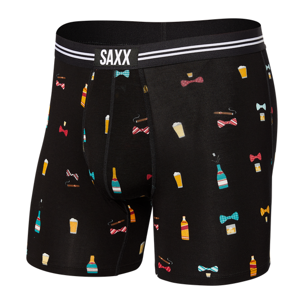 Saxx Vibe Boxer Brief  Black True North - S3 Boardshop