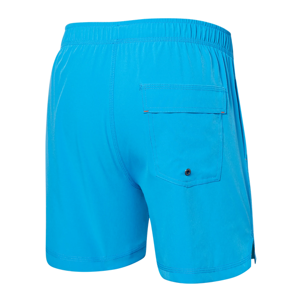 Oh Buoy 2N1 Regular Volley Short - Water Whirled- Blue