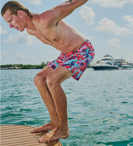 Men Swimwear Palm Multicolor Swimming Trunks Briefs Bikini Board Surf  Shorts Boxer Swimsuits Waterproof Beach Sports Underwear