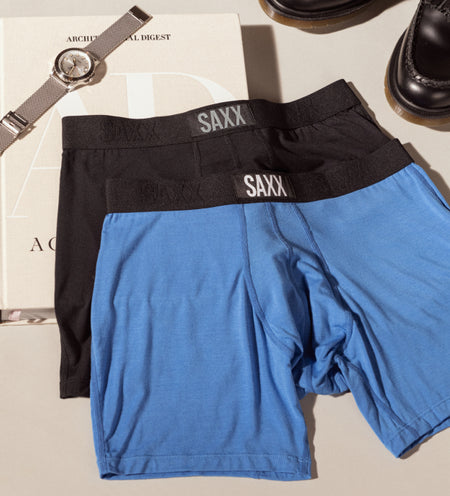 Underwear-Saxx-Ultra Soft Boxer Brief Fly-Hot Dog Park Ranger-Blue – Al  Dixon Men's Wear