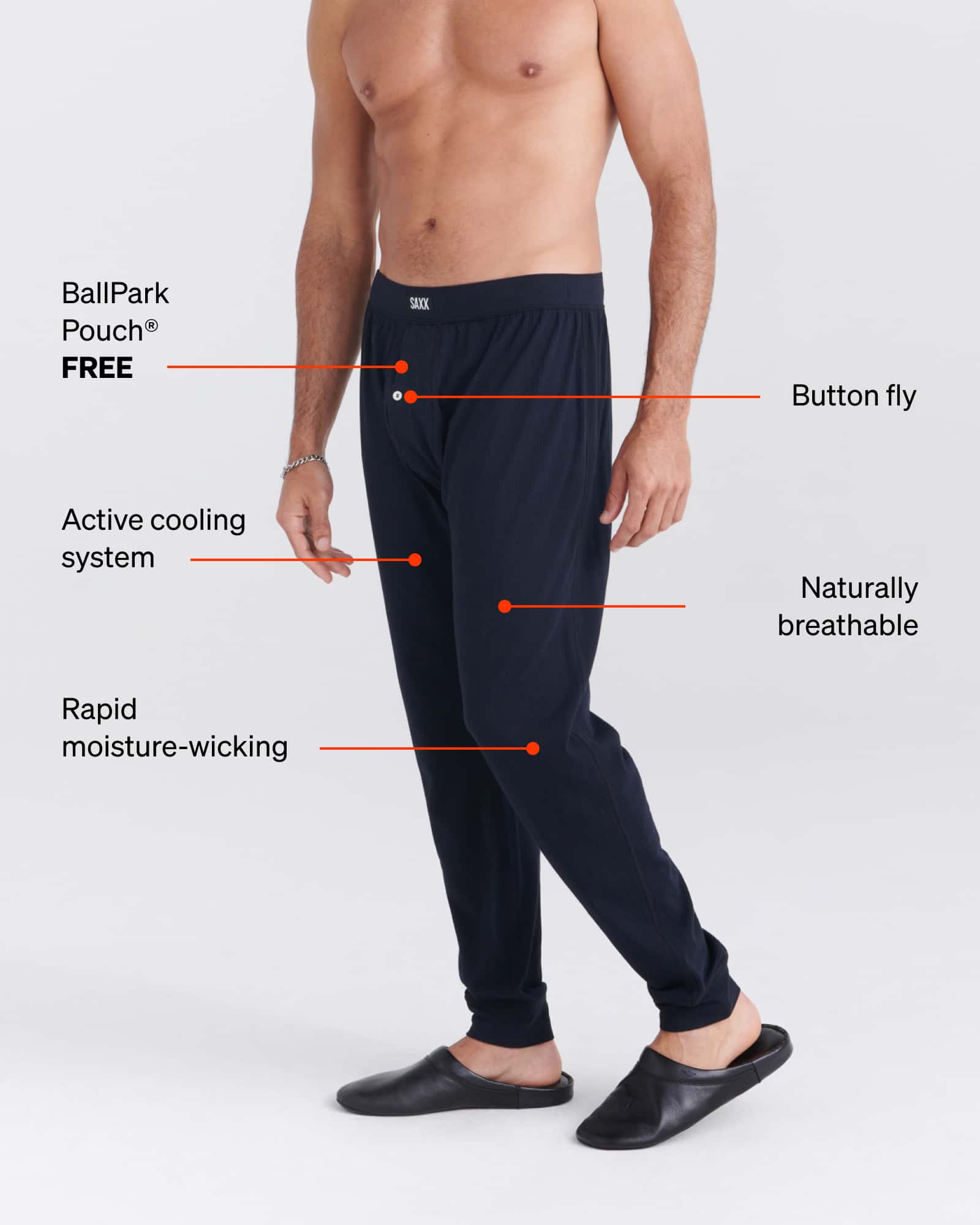 DropTemp Cooling Sleep Pant technology graphic