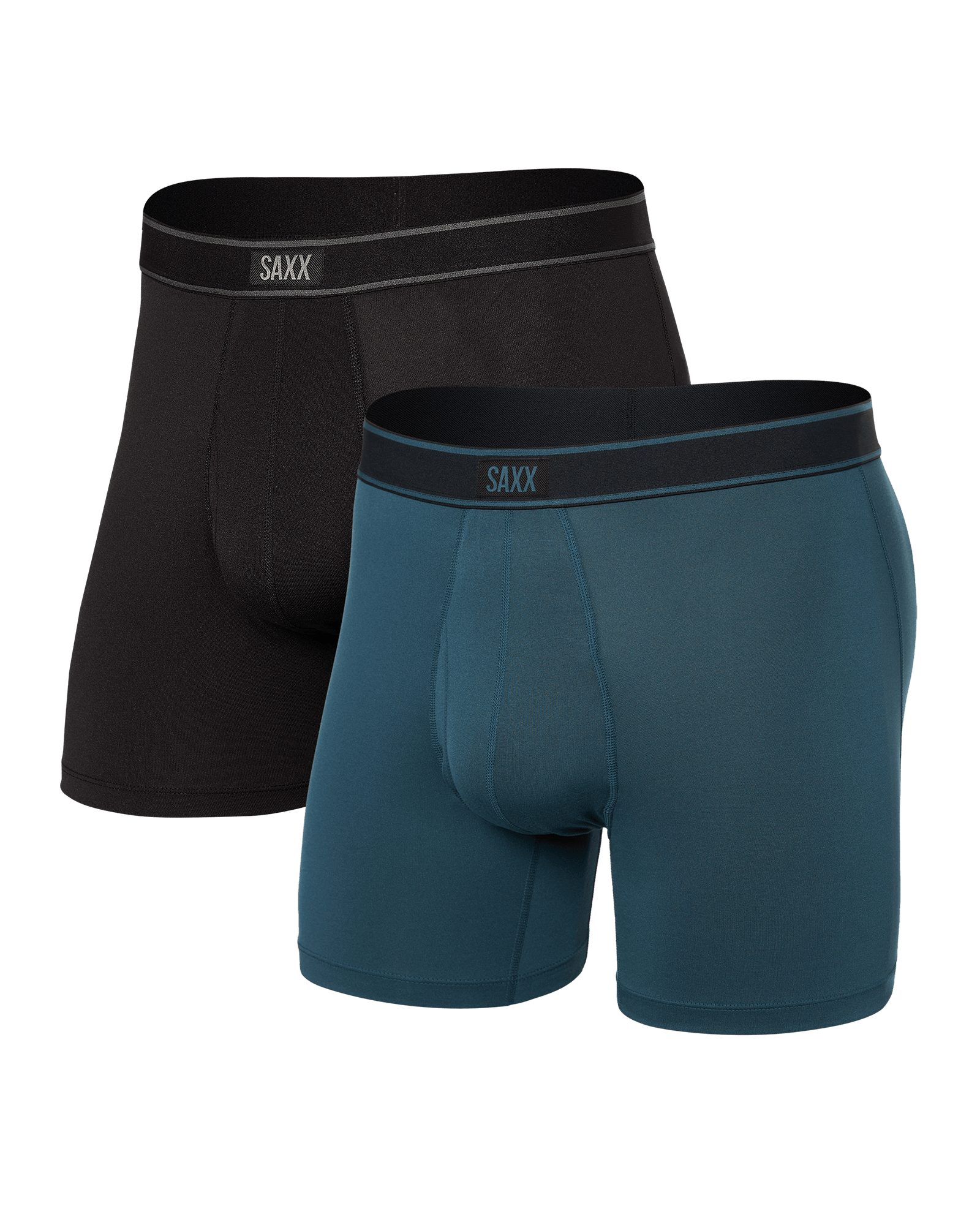 Front of Daytripper (2 Pack) Boxer Brief in Storm/Black