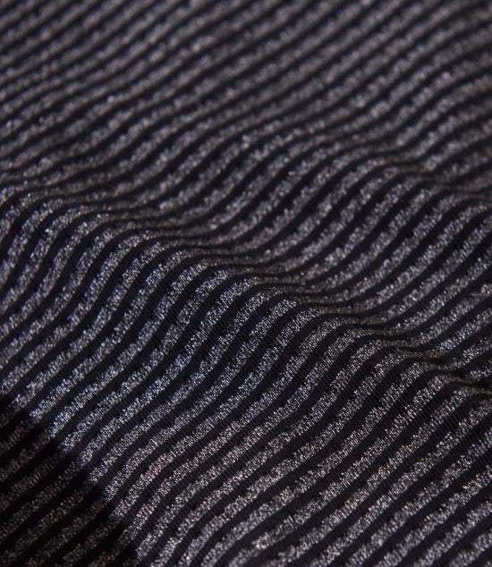 Athletic Knit Solid  Midnight – Fabric + Flow Textile Co.