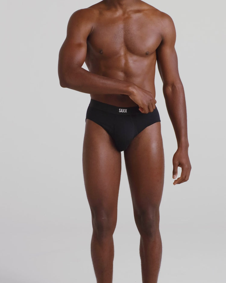 Video of model wearing Vibe Xtra Soft Comfort Brief