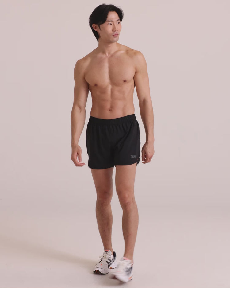 Hightail 2N1 Running Short Graphite SAXX Underwear