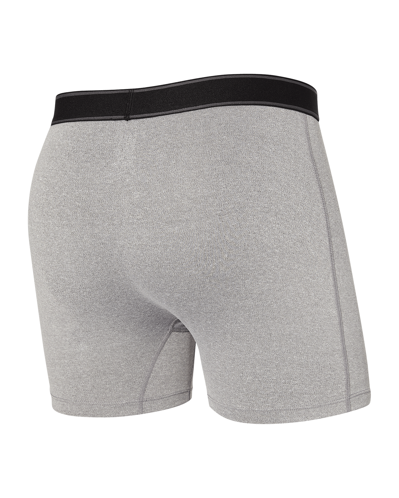 Back of Daytripper Boxer Brief Fly in Grey Heather