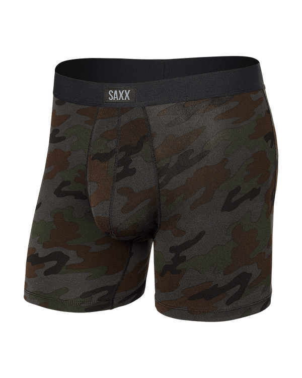 Front of Daytripper Boxer Brief Fly in Black Ops Camo