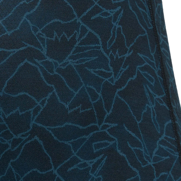 Swatch of Roast Master Baselayer Mid-Weight Boxer Brief in Sketchy Mountain-Teal