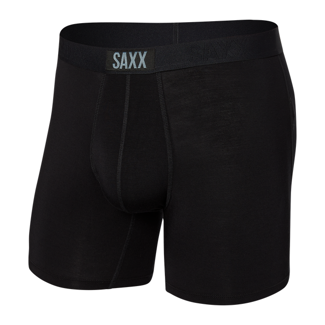 Vibe Men's Boxer Brief - Black/Black