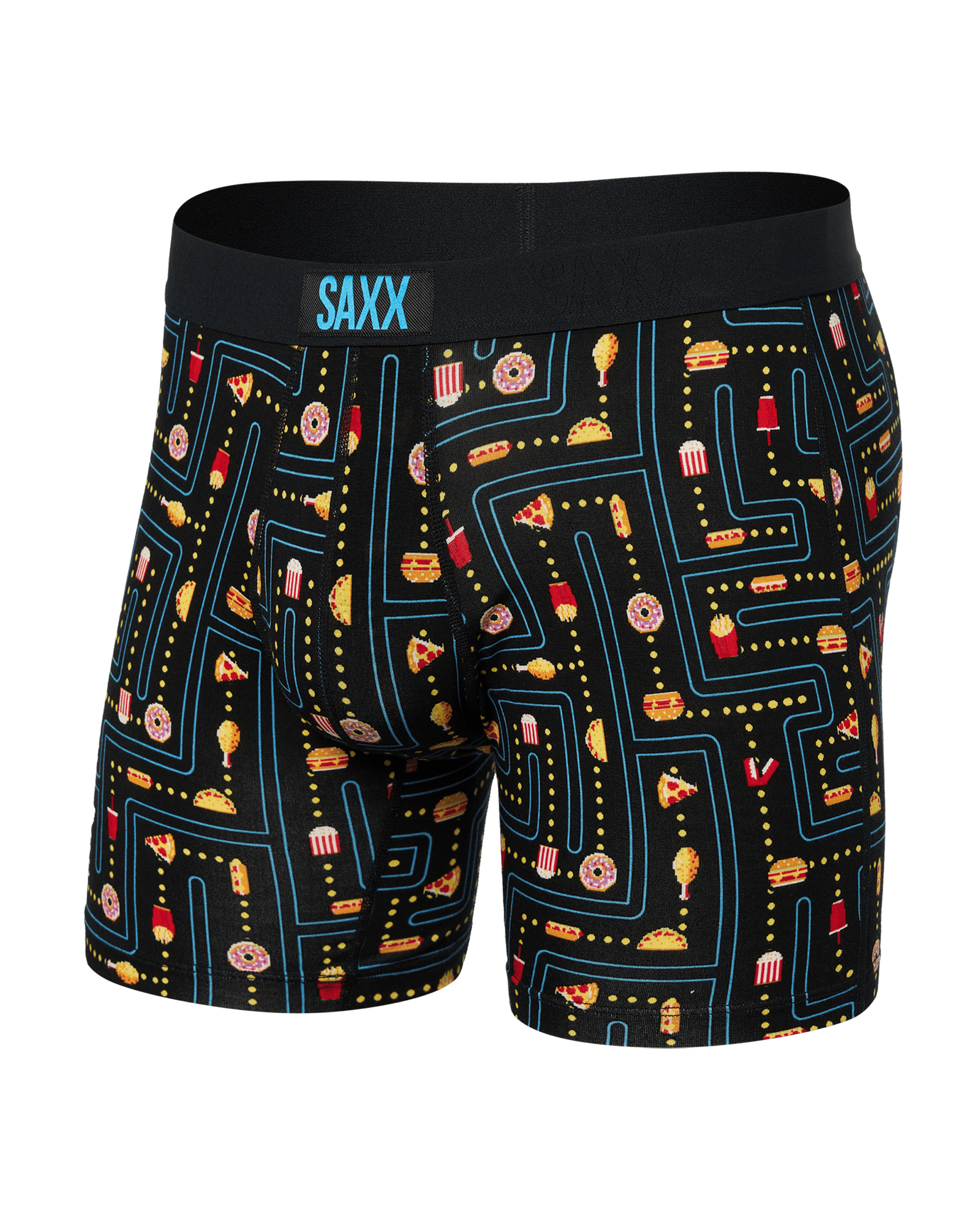 Vibe Super Soft Boxer Brief - Junk Man - Black | SAXX Underwear