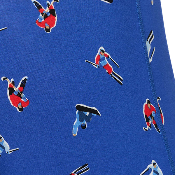 Swatch of Vibe Super Soft Boxer Brief in Winter Action-Sport Blue