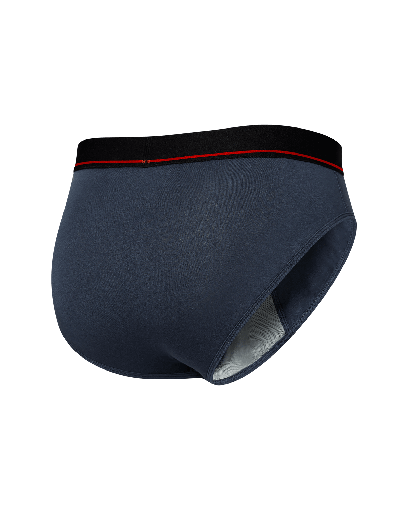 Back of Non-Stop Stretch Cotton Brief in Deep Navy