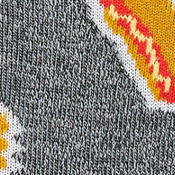 Swatch of Football Gamer- Graphite Heather