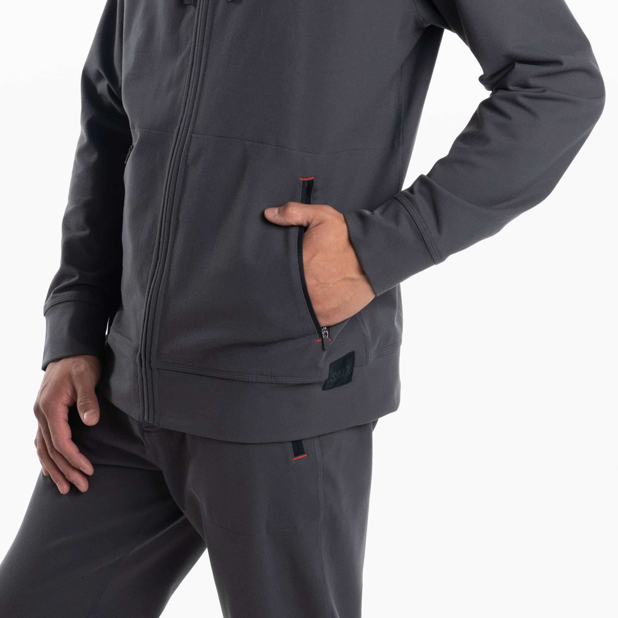 Trailzer Full Zip Hoodie with zippered hand pockets