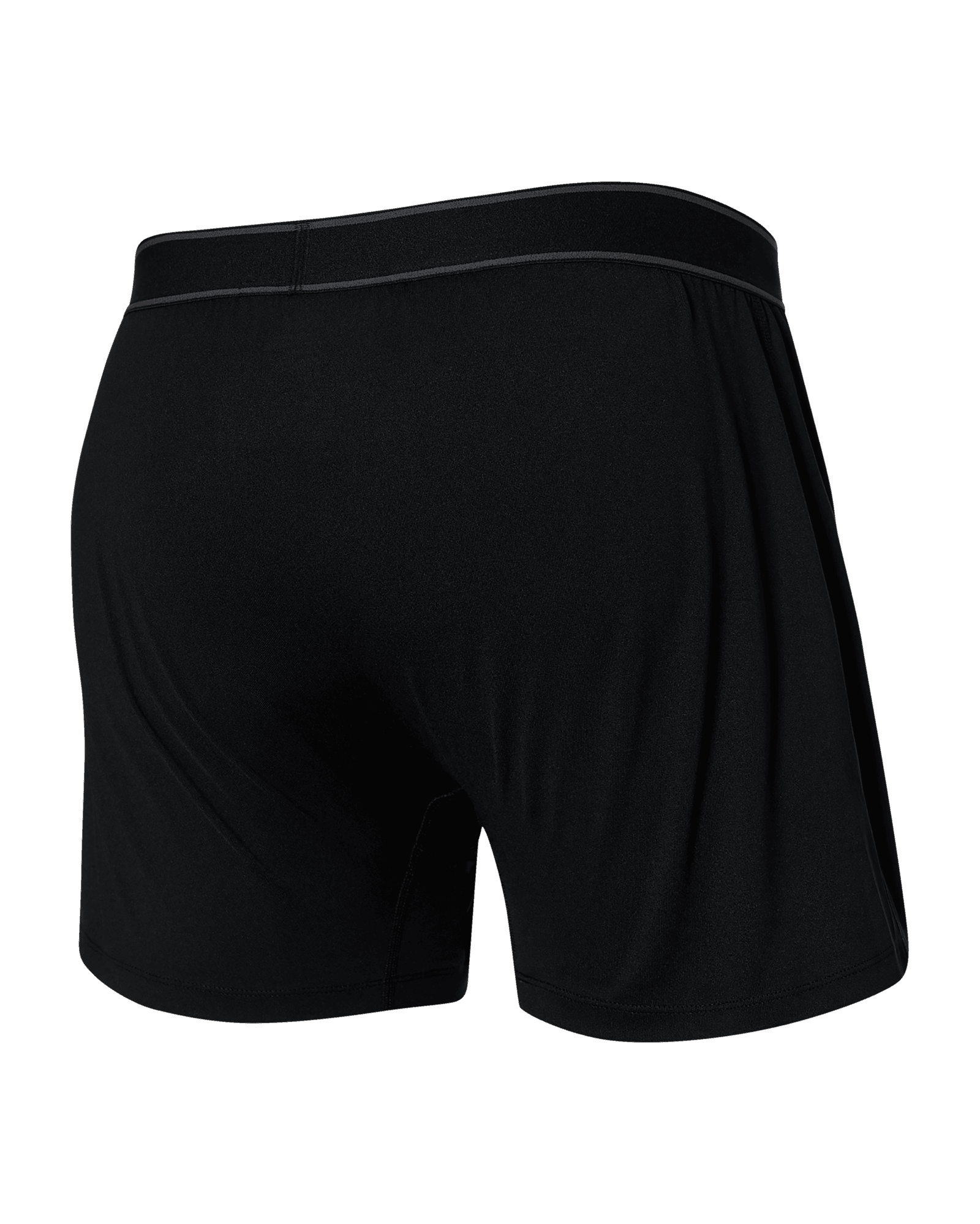 Back of Daytripper Loose Boxer Fly in Black