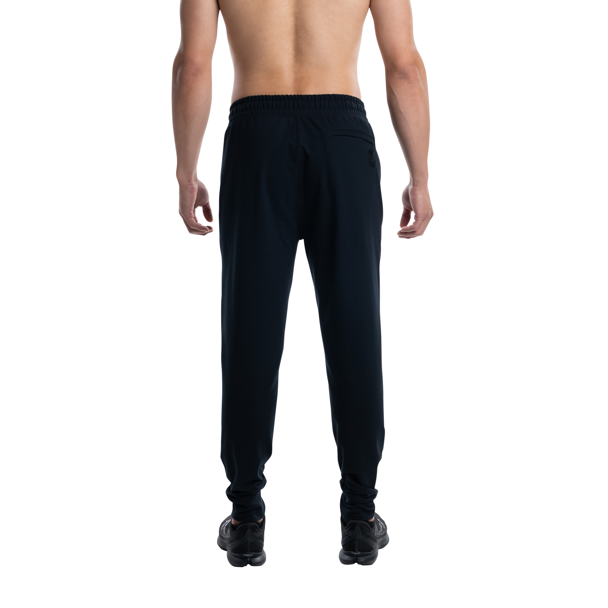 Back of Trailzer Pant in Black