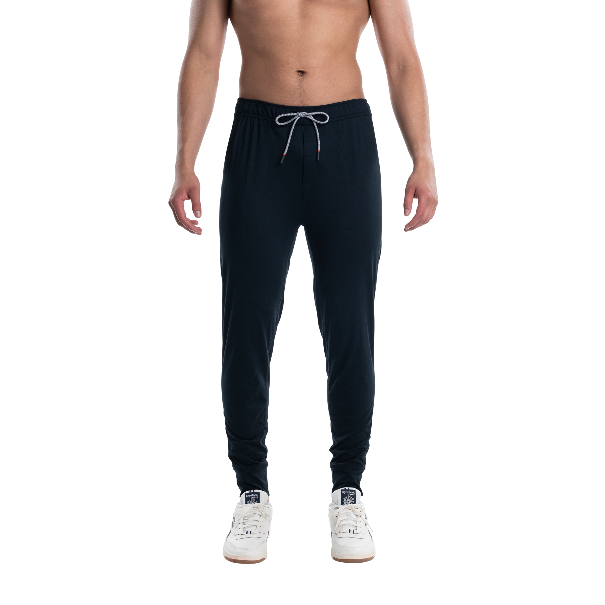 Front - Model wearing PeakDaze Pant in Black