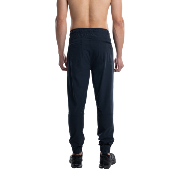 Back - Model wearing Go To Town Pant in Black