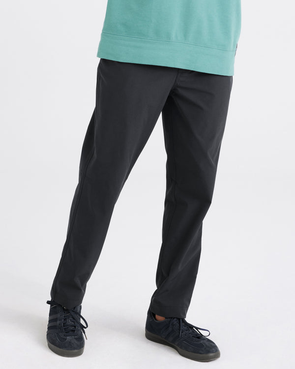 Front - Model wearing  Go To Town Pant in Black