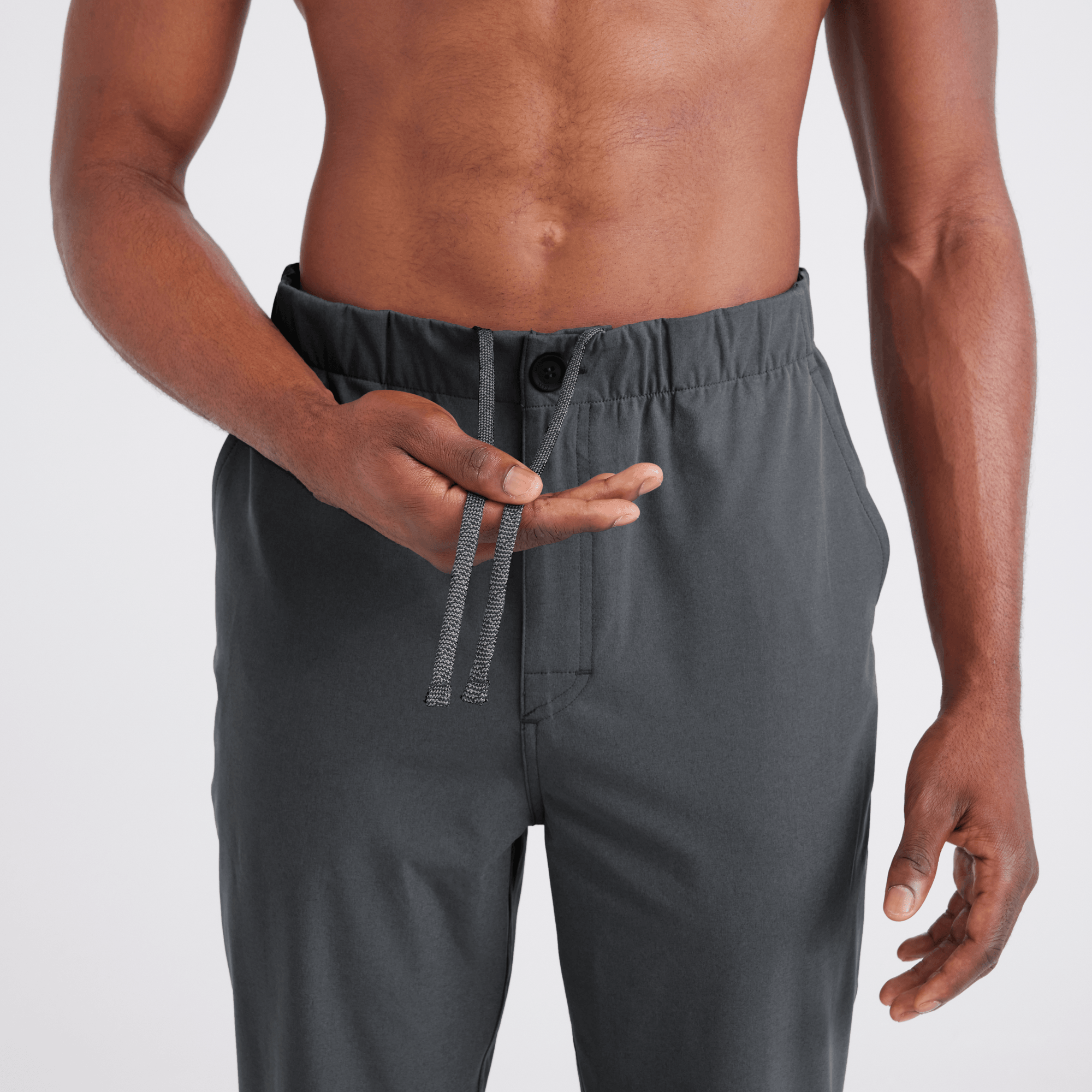 Technology close up of Go To Town Pant in Turbulence Bottom