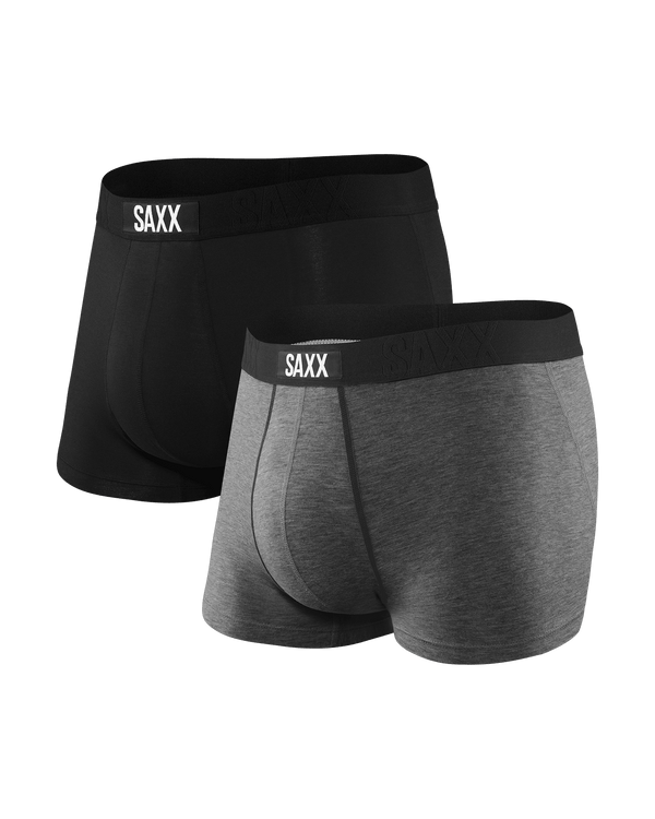 Front of Vibe Trunk 2 Pack in Black/Grey