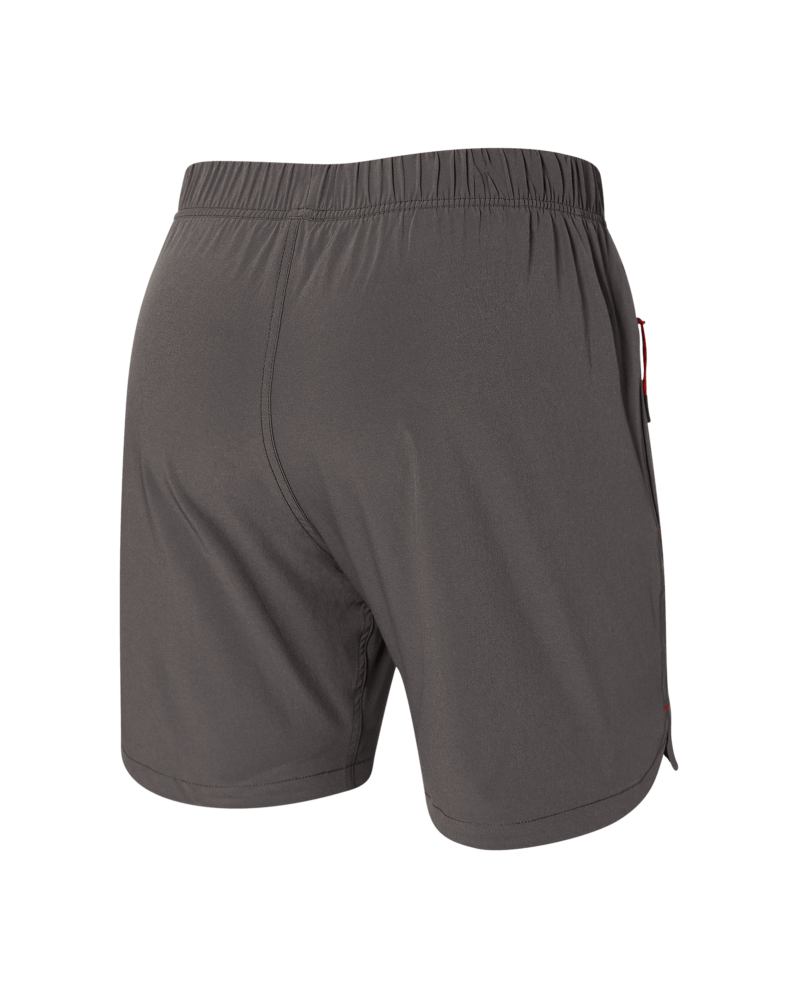 Back of Gainmaker 2N1 Short 9" in Grey Heather