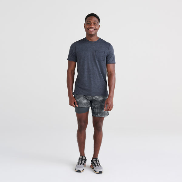 Front - Model wearing Multi-Sport 2N1 Short Regular in Washed Ashore- Shade