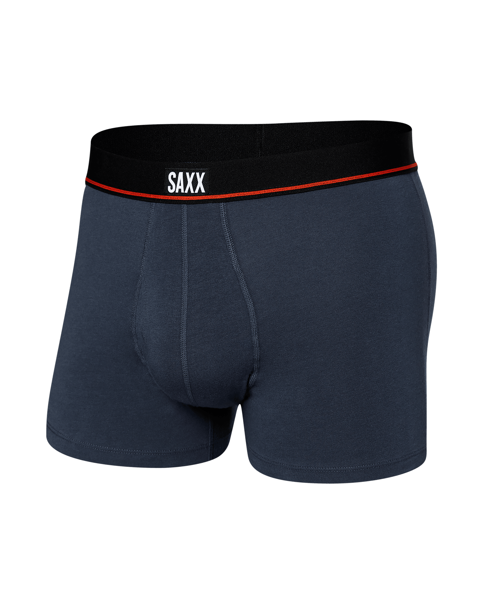 Front of Non-Stop Stretch Cotton Trunk in Deep Navy