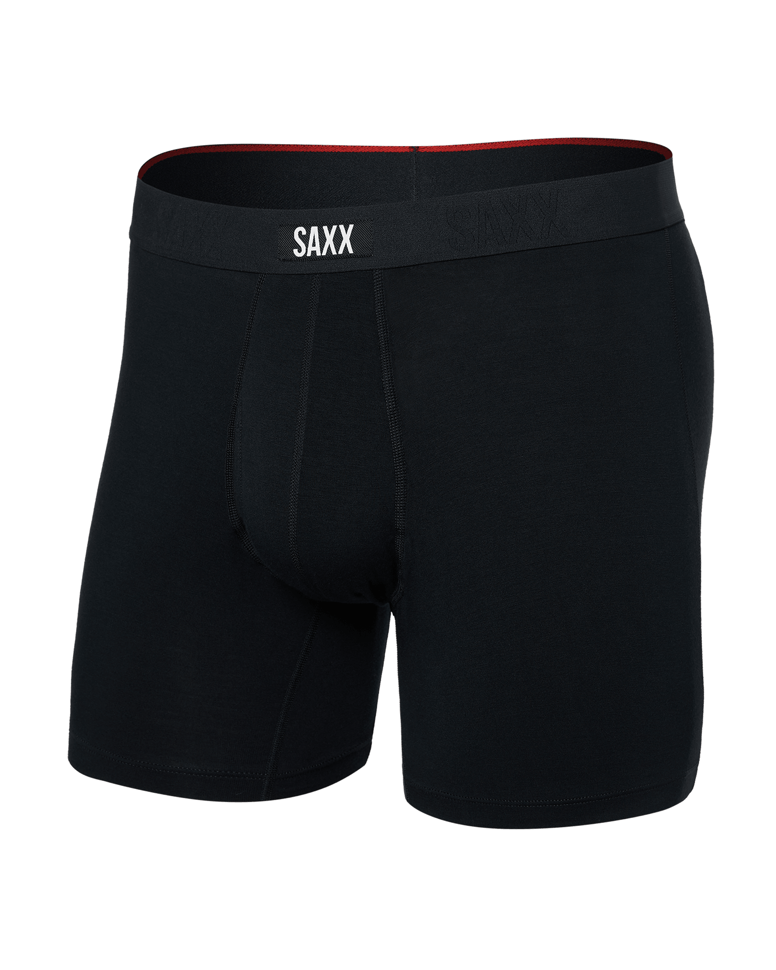 Front of Vibe Xtra Boxer Brief in Black