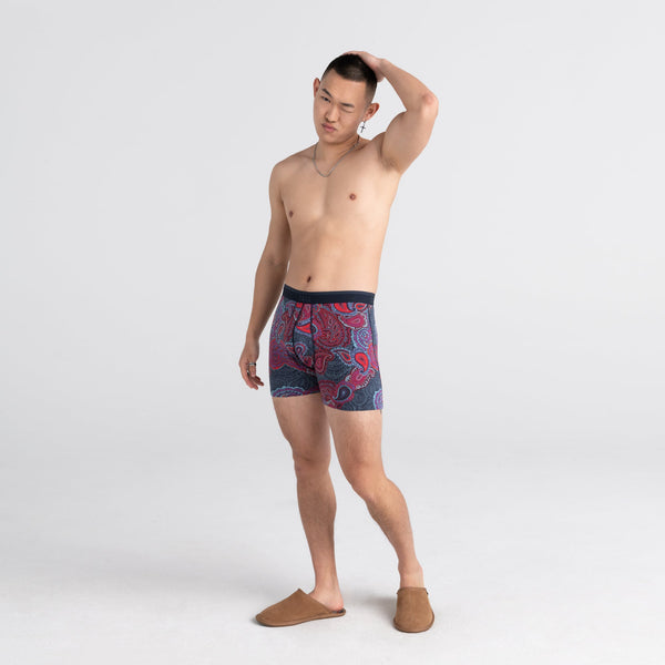Soft And Comfortable Mens Bikini Silk Panties For Men With Paisley