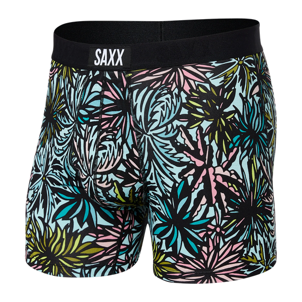 Vibe Super Soft Boxer Brief - Palm Springs- Light Aqua | – SAXX Underwear