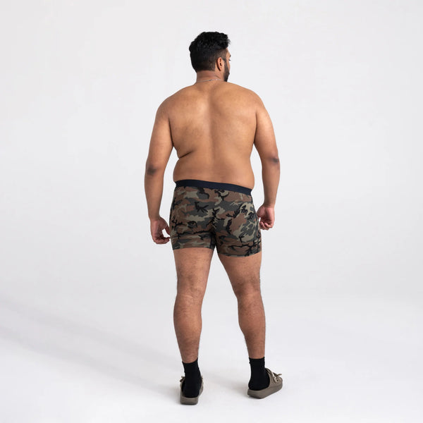 Saxx Vibe Movember Stache Boxer Men's Bottom Underwear (New - Flash Sa –