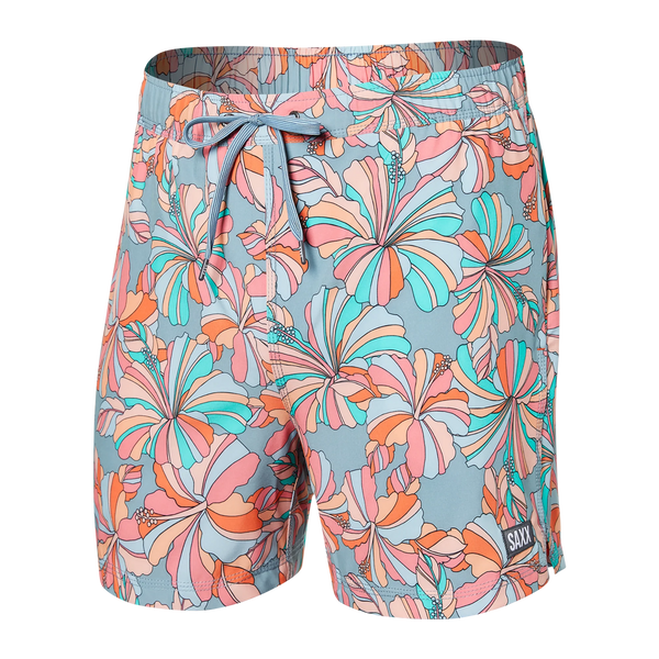 Oh Buoy 2N1 Regular Volley Short - Flower Pop- Multi | – SAXX Underwear